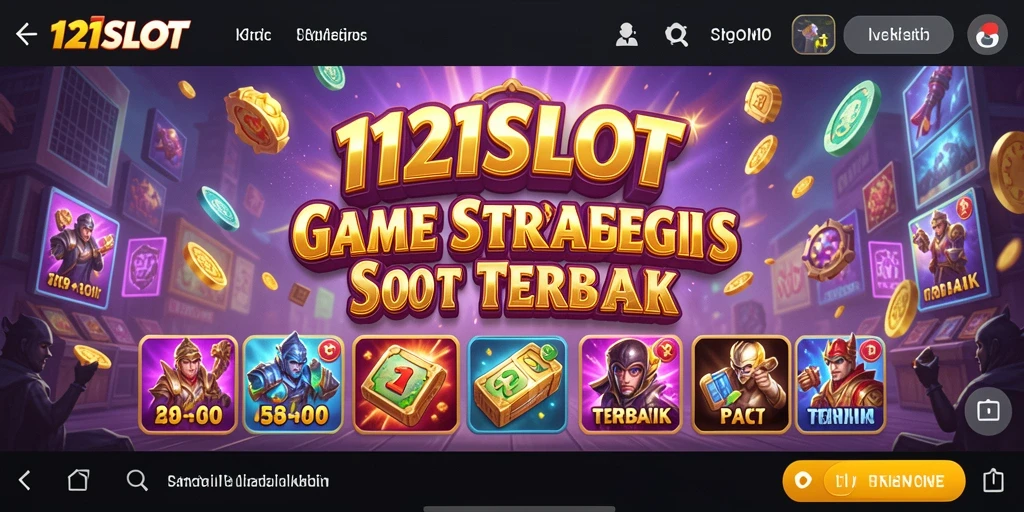 Tampilan gameplay menarik dari 1121SLOT dengan strategi mendalam.