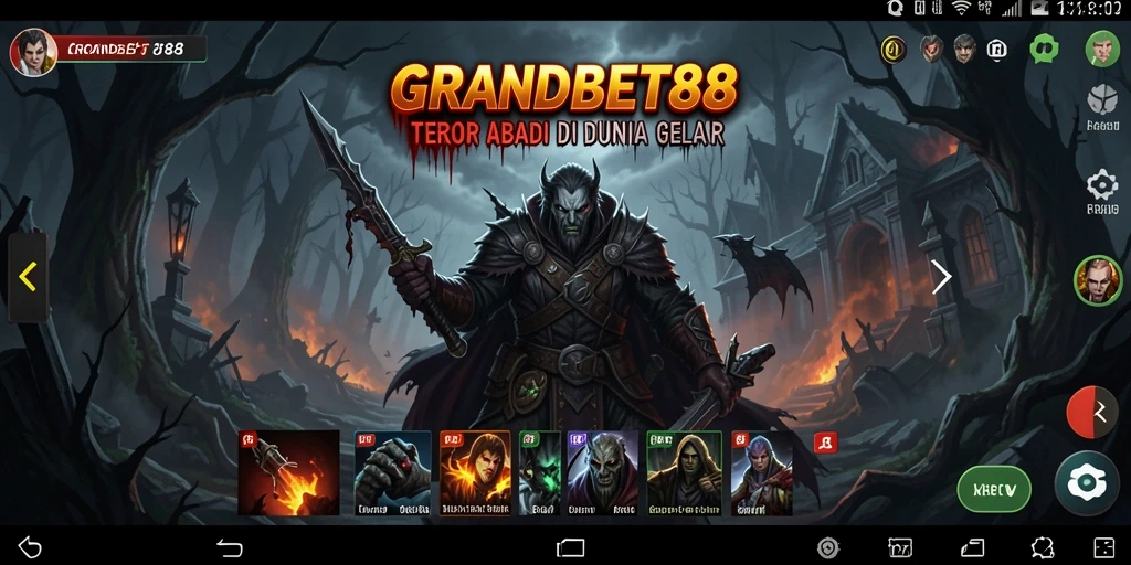 Tampilan gameplay menakutkan yang membuat jantung berdebar.