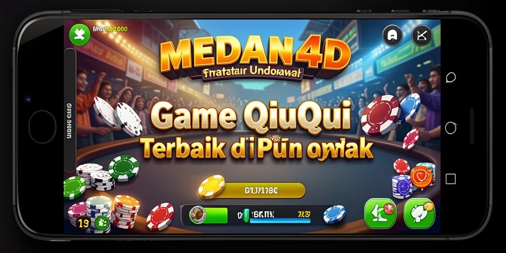 Screenshot gameplay QiuQiu MEDAN4D yang menarik.