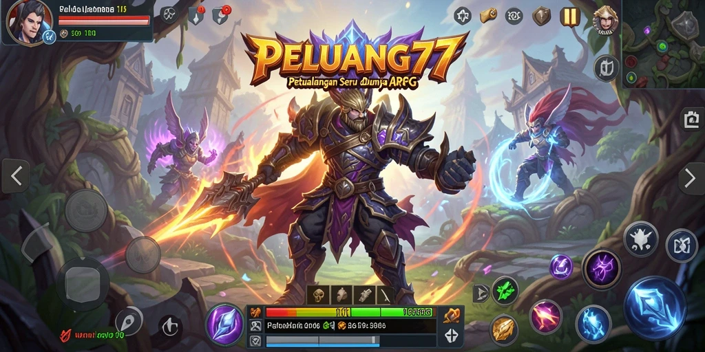 Tampilan menakjubkan dari gameplay PELUANG77 yang seru dan mendebarkan.