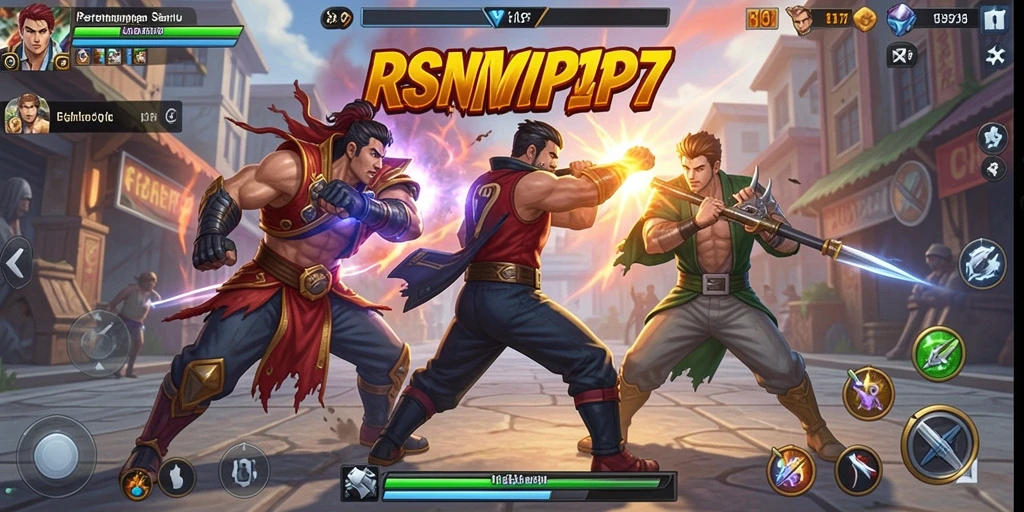 Tampilan menarik dari gameplay Fighting di RSNVIP7.