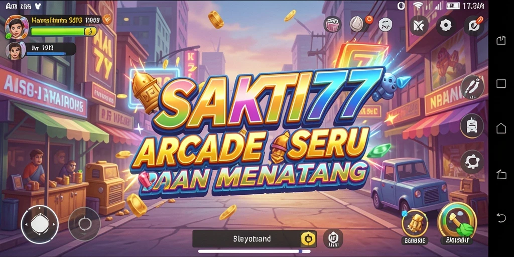 Screenshot gameplay SAKTI77 menampilkan aksi seru dan tantangan menghibur.